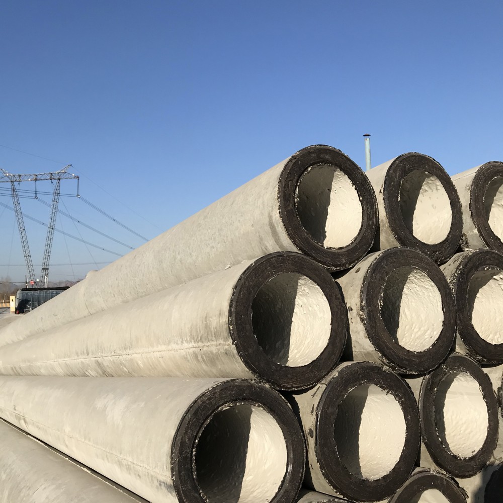 甘肃18米锥形水泥电杆