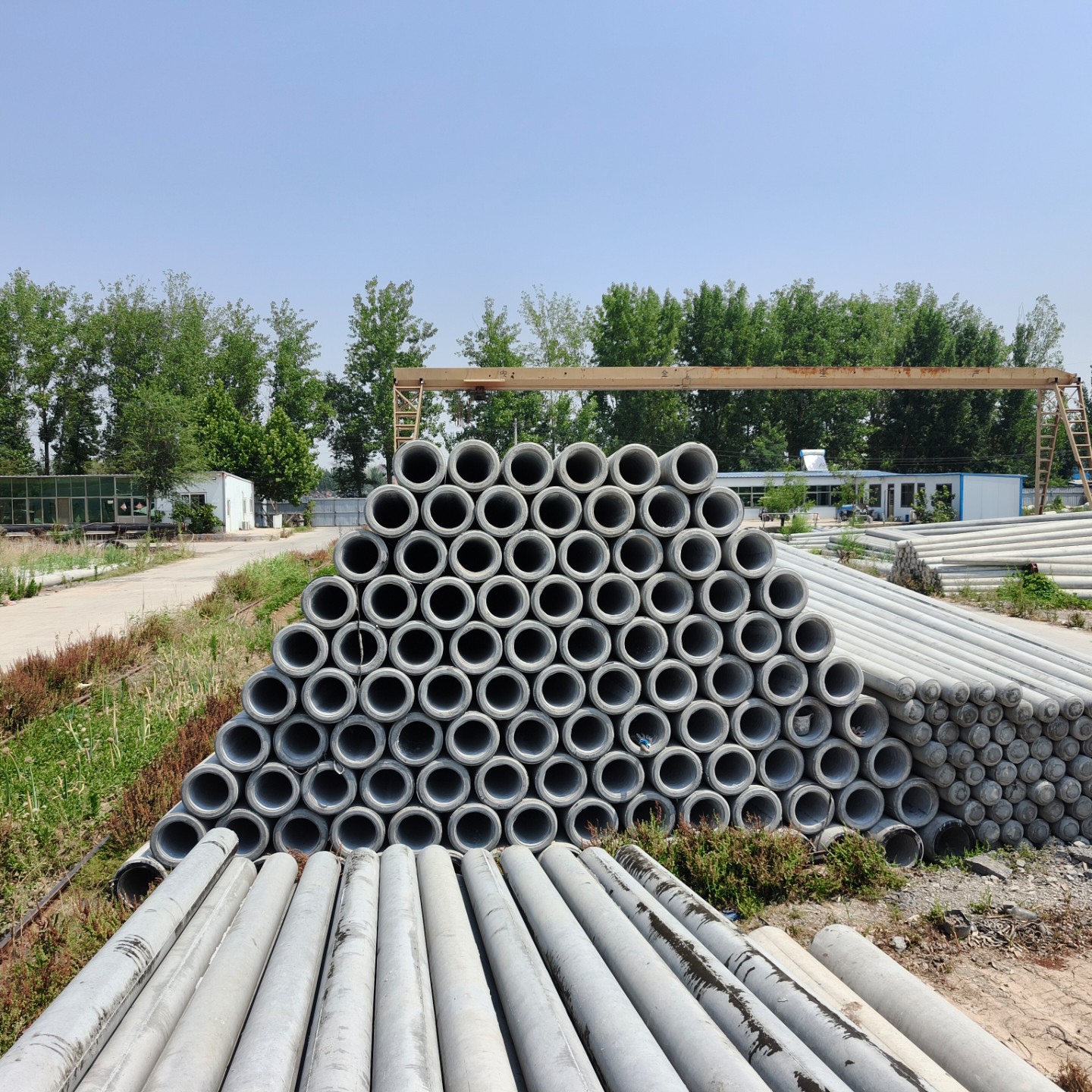 甘肃190×10米水泥电线杆