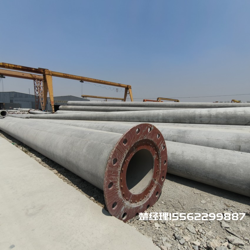 甘肃12米无拉线电杆